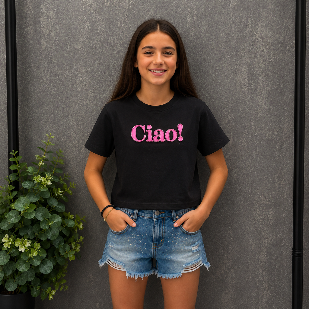 T-shirt Bambina 2740 Pink Shell