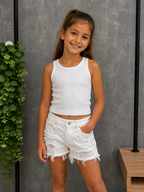 Shorts Jeans Bambina 7145 Miss Image