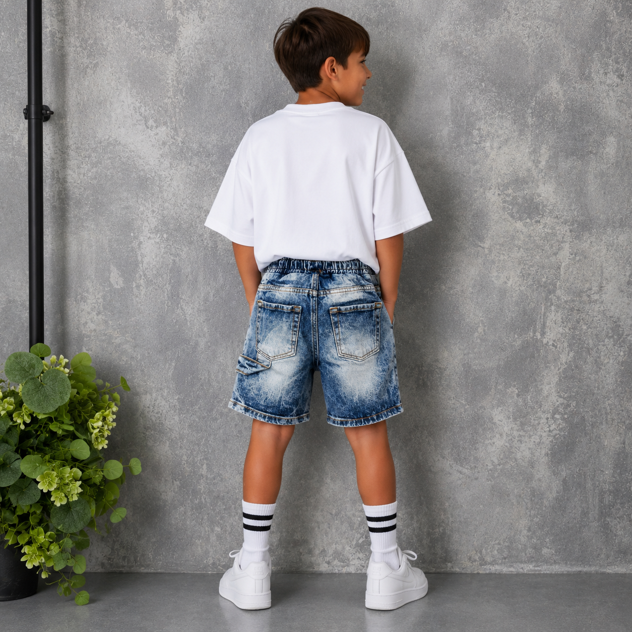 Pantaloncino Jeans Bambino 2107 Italy