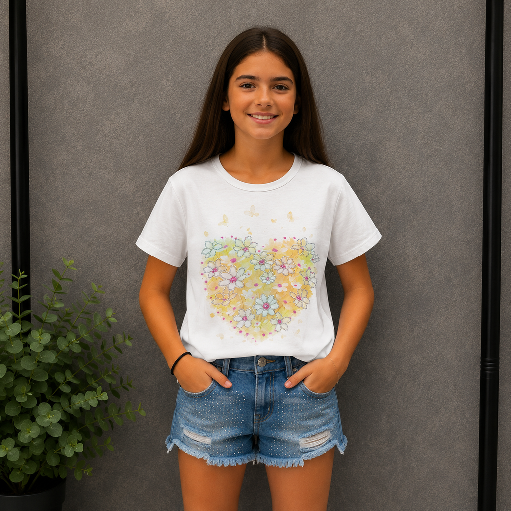 T.shirt Bambina 92982 New