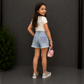 Shorts Denim Bambina 8241 Miss Bellina