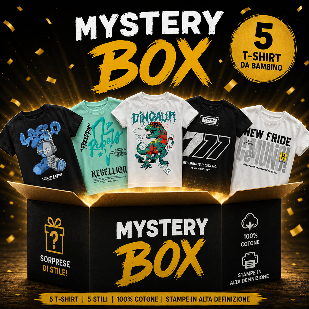Mystery Box Bambino 5 T-shirt