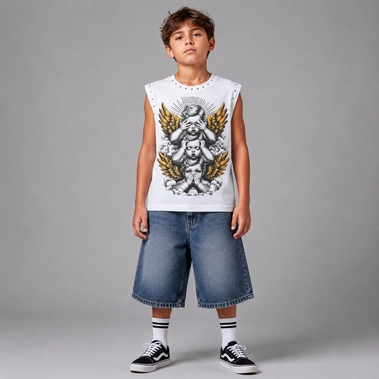 Canotta T-shirt  Bambino American