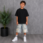 Pantaloncino Denim Bambino Calabria 133 Davide