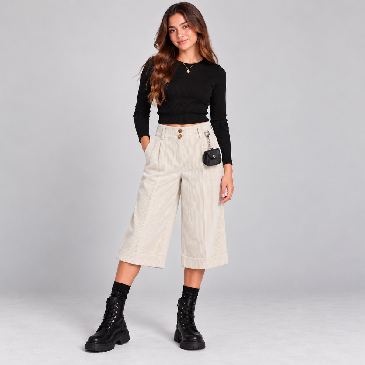Pantalone Bermuda Bambina Magda
