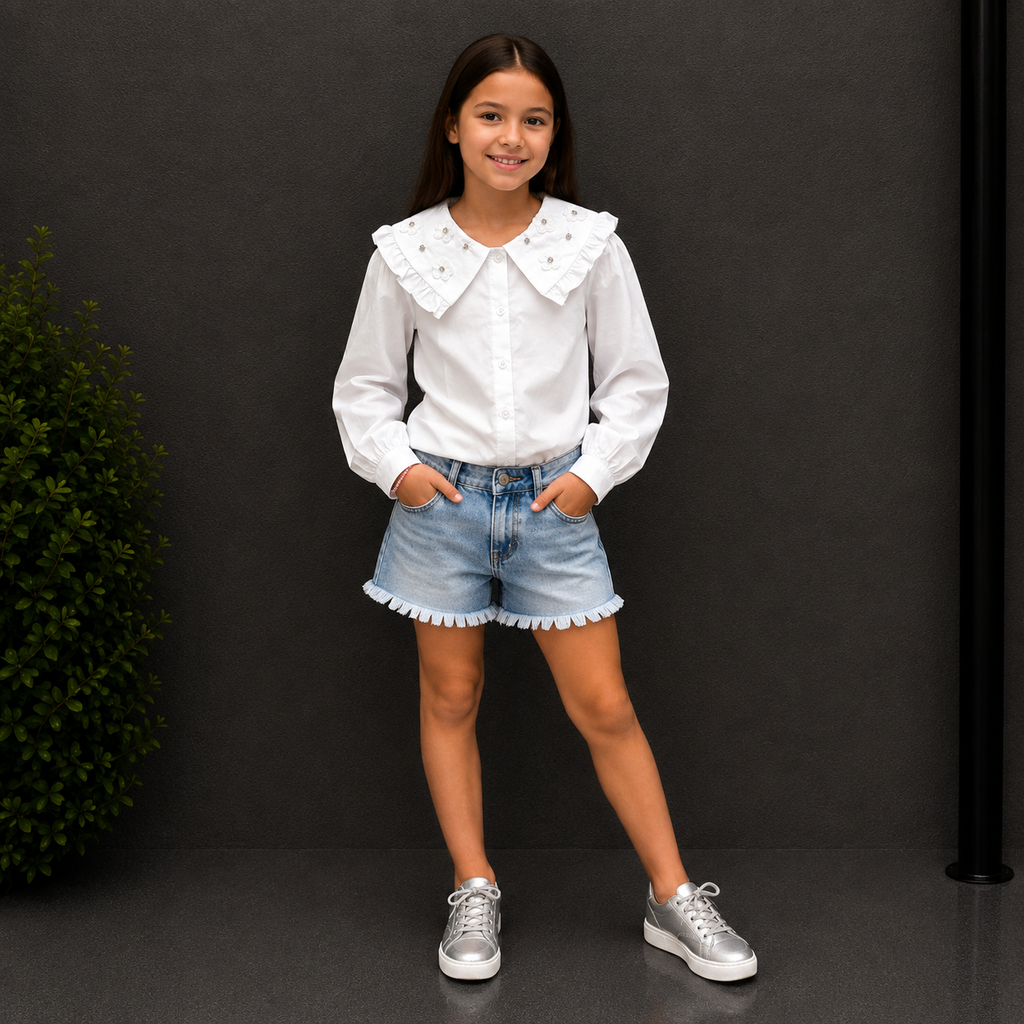 camicia bambina 1068 Sweet Junior