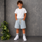 Pantaloncino Jeans Bambino R637 rebel