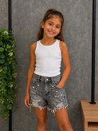 Shorts Jeans Bambina 7145 Miss Image