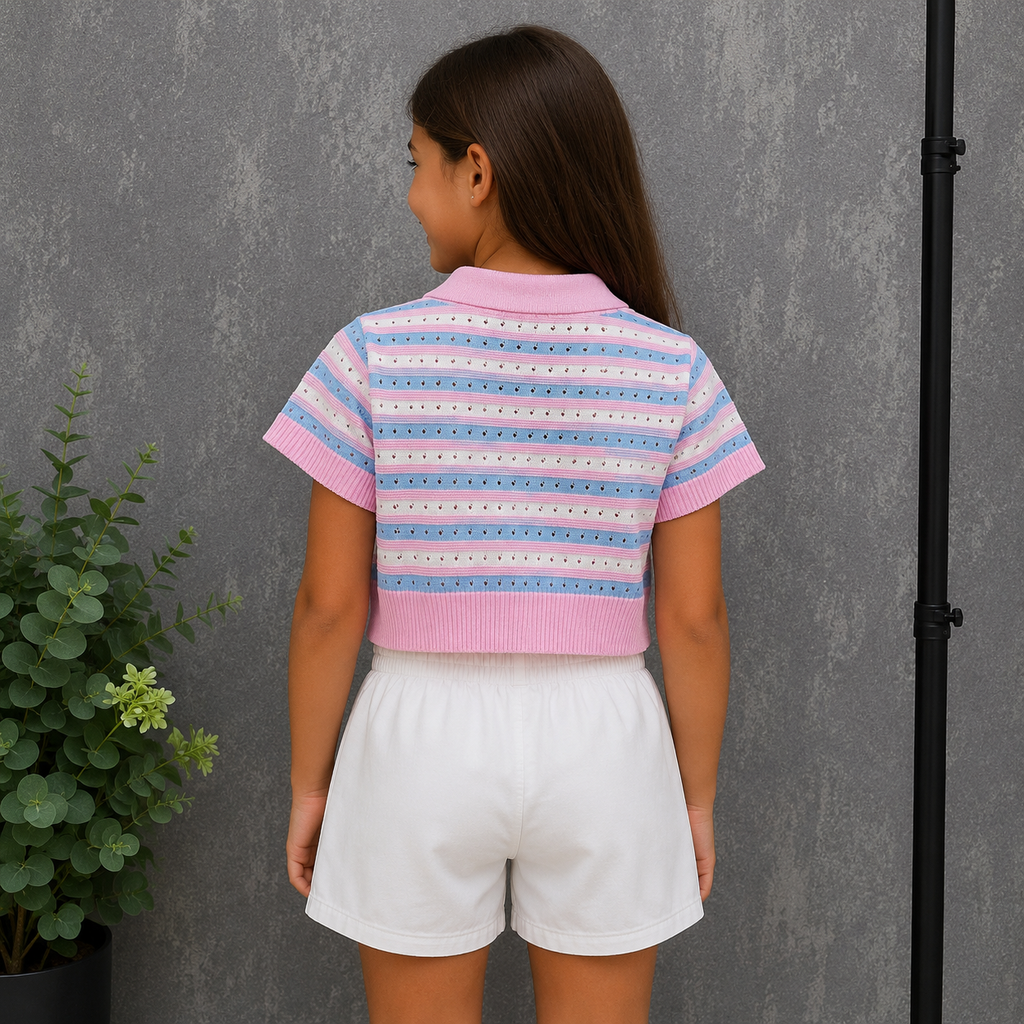 Polo Bambina 926 Alphabet