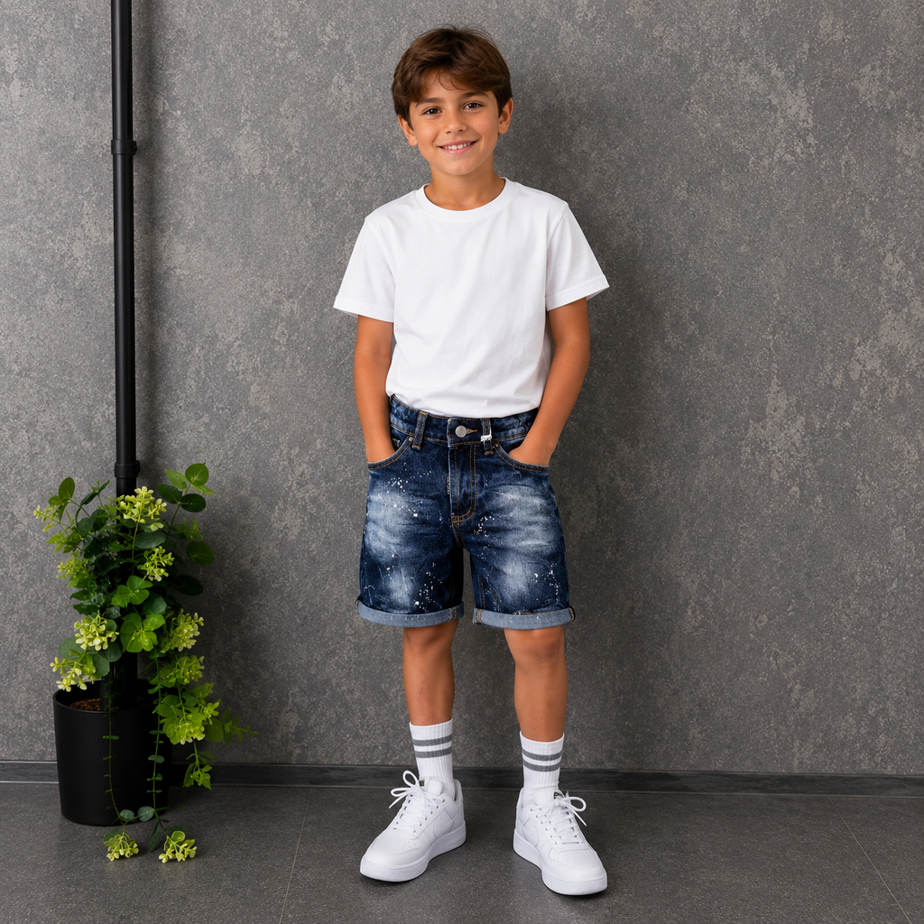 Pantaloncino Jeans Bambino 5021 Victory