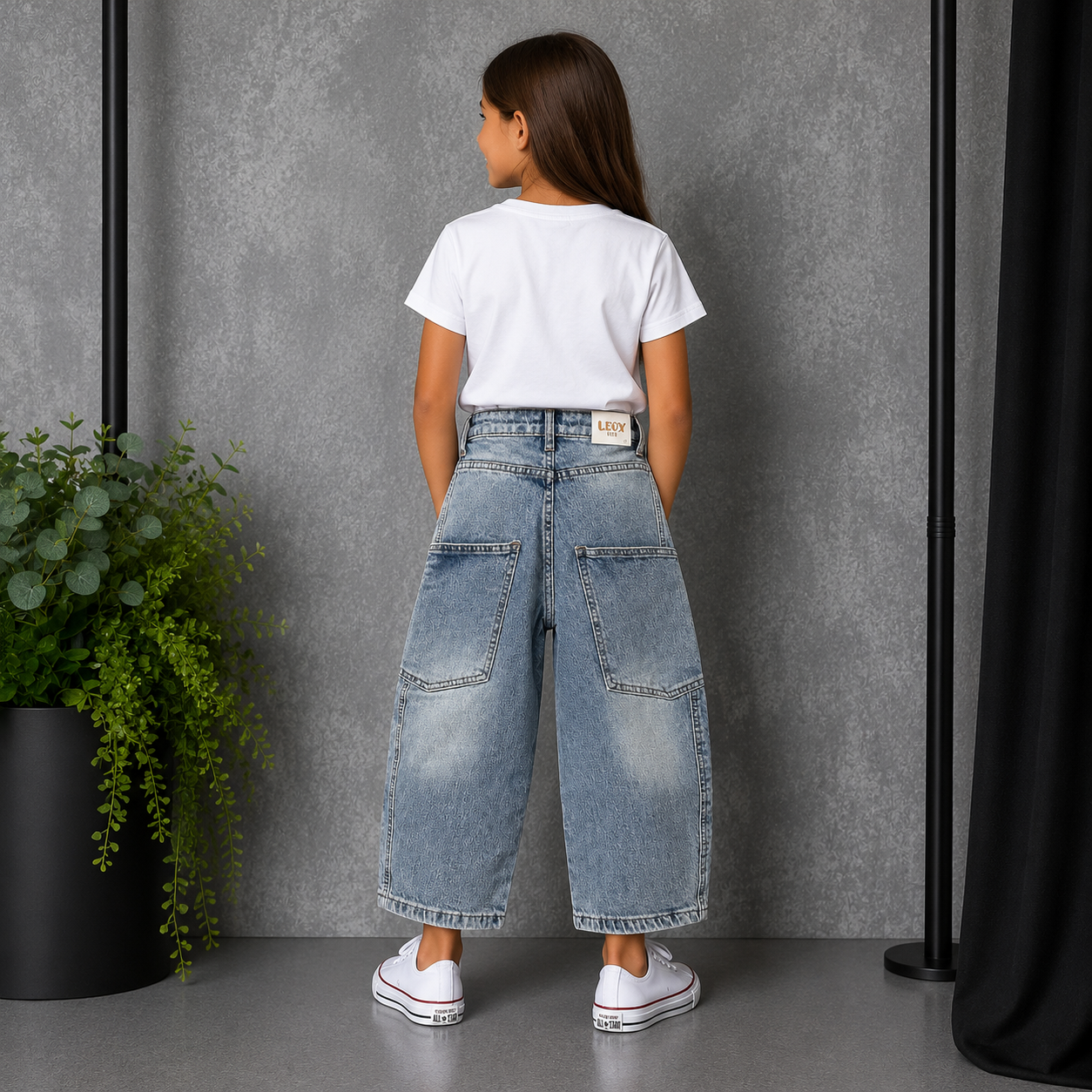 Jeans Bambina By2604 Leox Kids