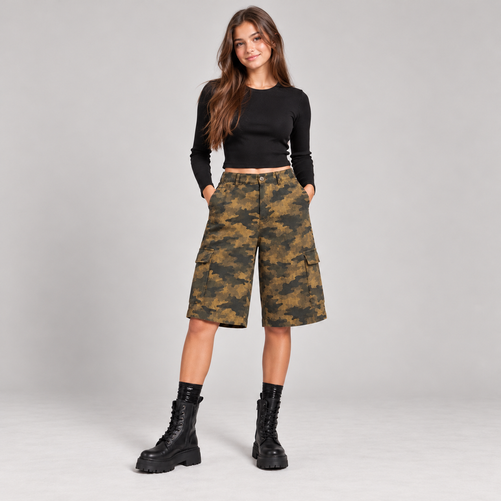 Pantalone Bermuda Bambina Nives
