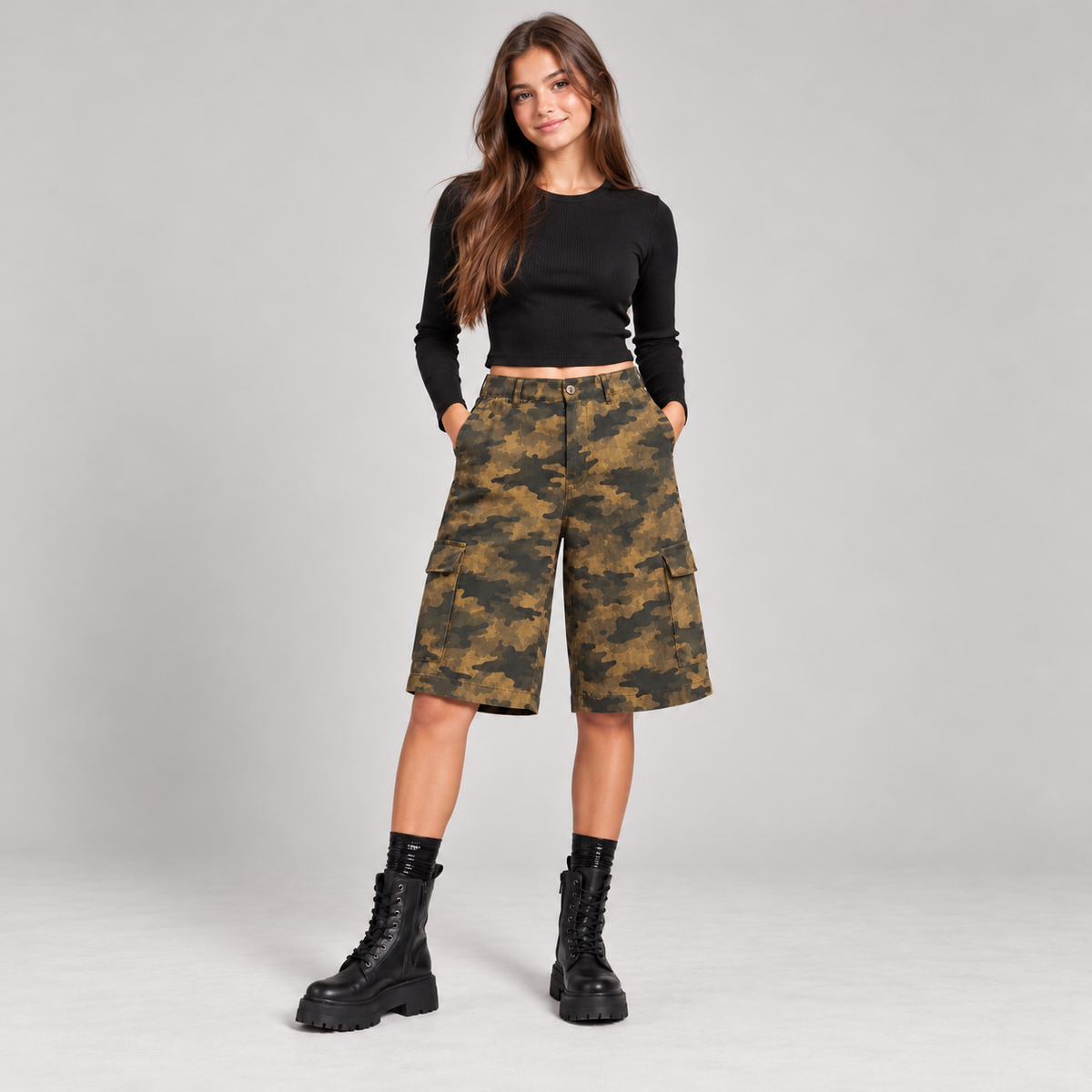 Pantalone Bermuda Bambina Nives