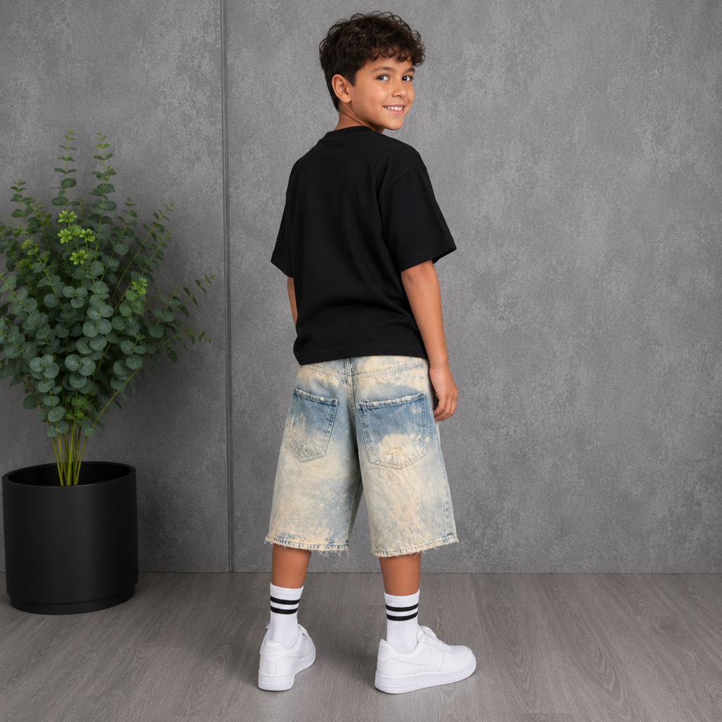 Pantaloncino Denim Bambino Calabria 133 Davide