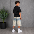 Pantaloncino Denim Bambino Calabria 133 Davide