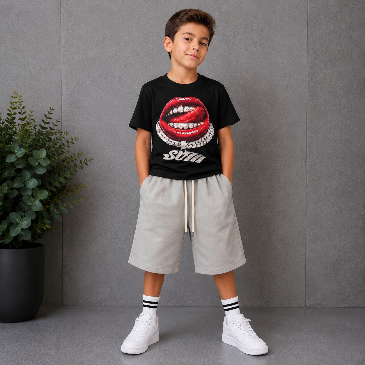 T-shirt Bambino 10016 Brunei Io chico