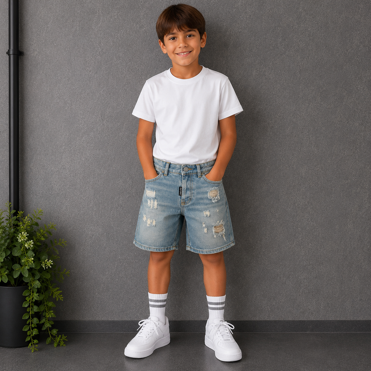 pantaloncino Jeans Bambino 5023 Victory