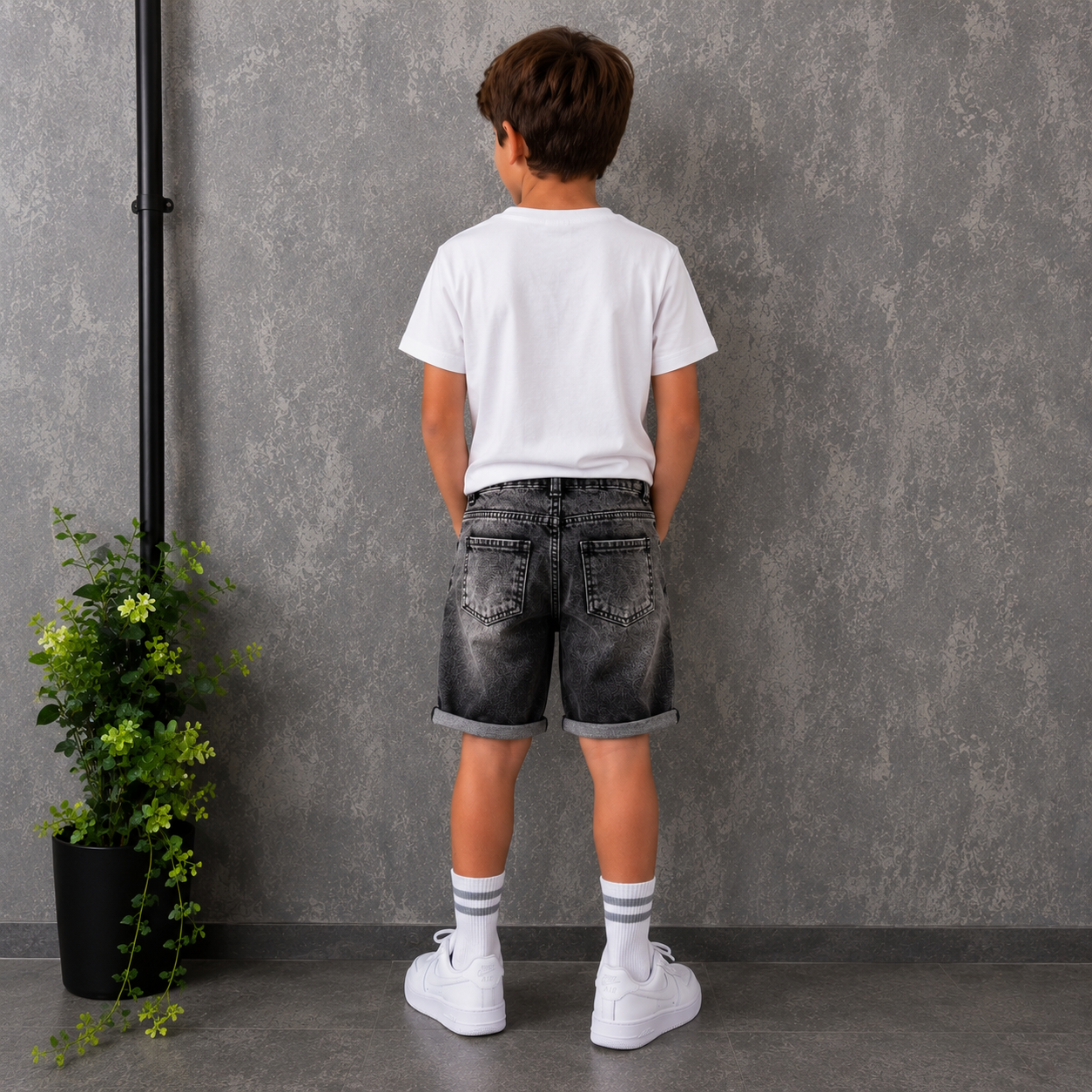 Pantaloncino jeans Bambino 81132 Victor