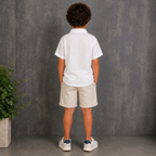 Camicia Bambino White Io chico