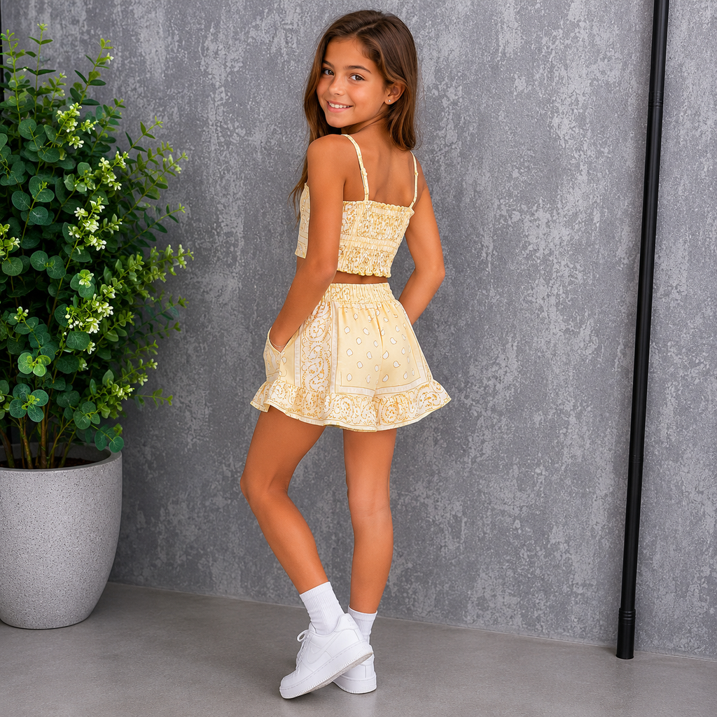 Coordinato Bambina Bandana
