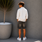Pantaloncino Denim + T shirt In Omaggio Bambino 5052