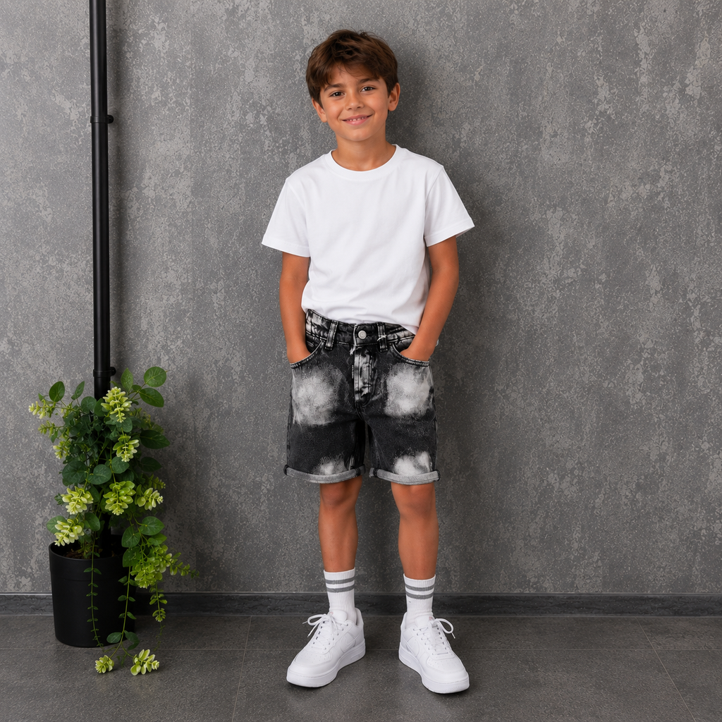 Pantaloncino jeans Bambino 81132 Victor