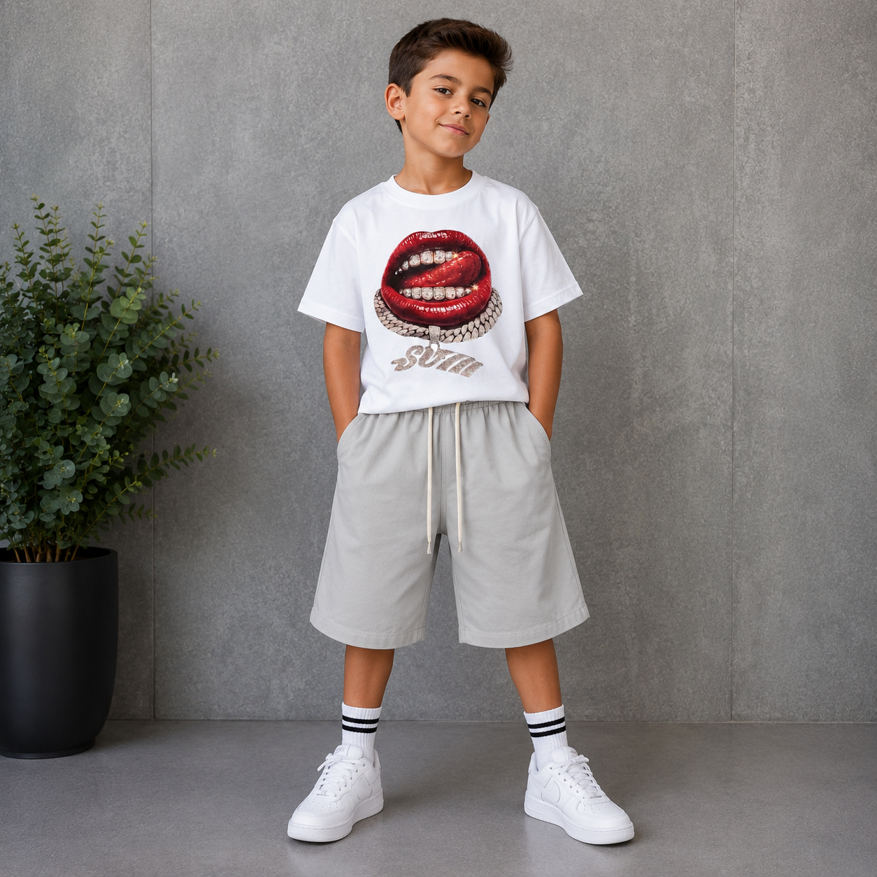 T-shirt Bambino 10016 Brunei Io chico