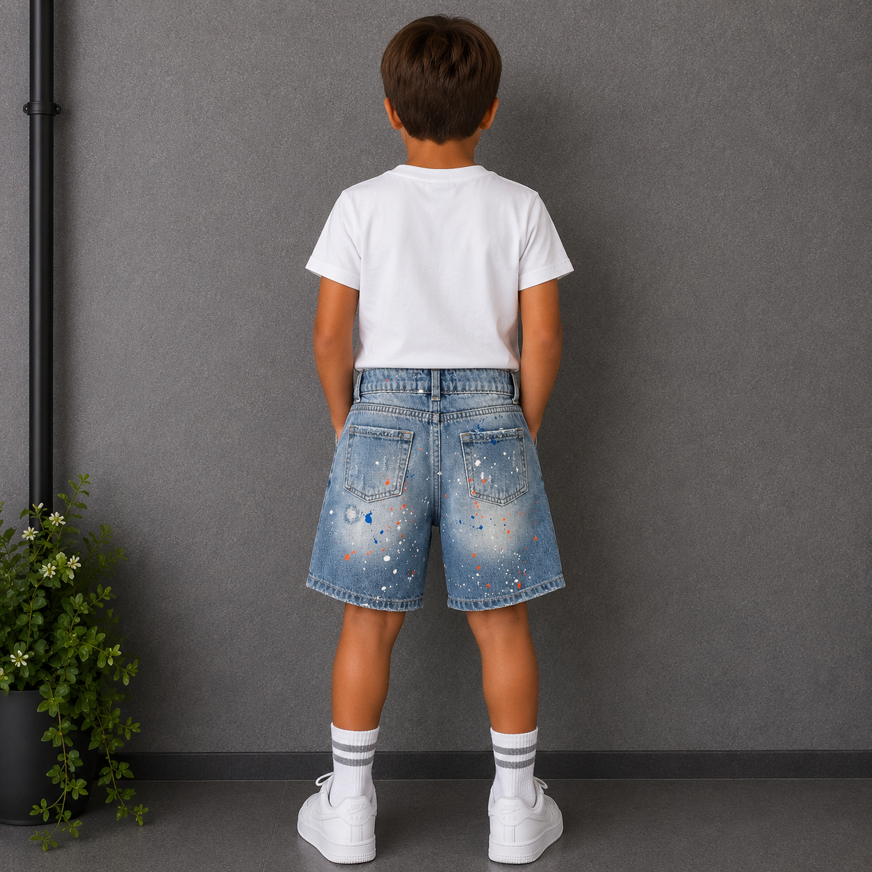 pantaloncino Jeans Bambino J288 io chico