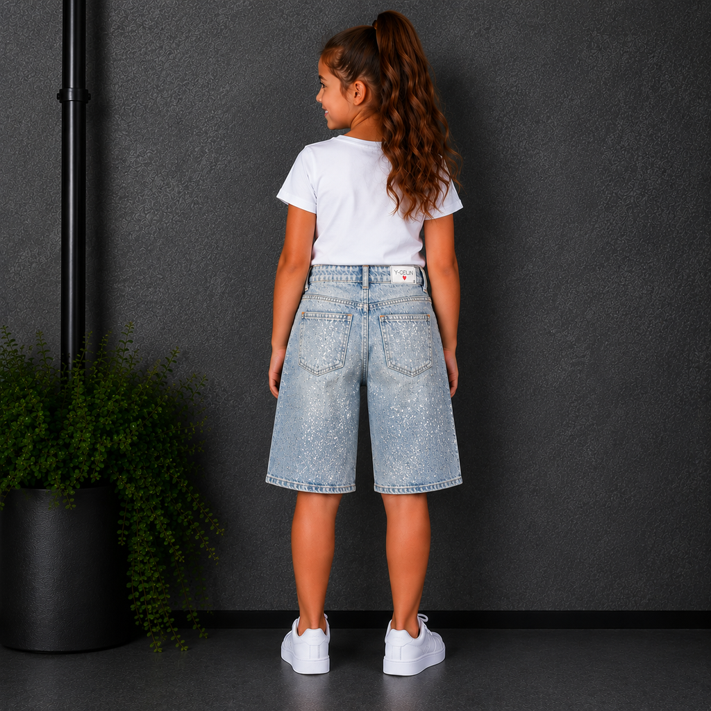 Short Denim Bambina 53 Y-celin