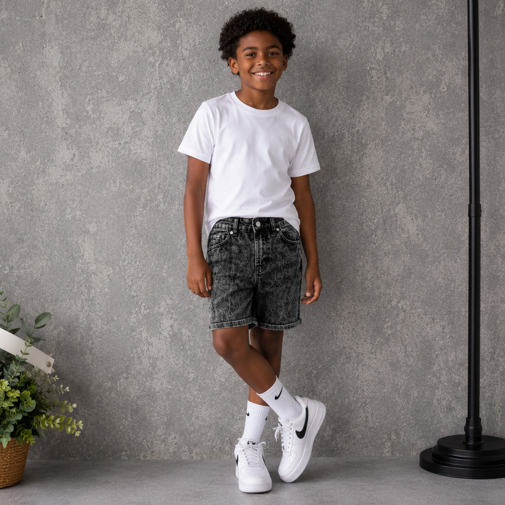 Pantaloncino Jeans Bambino 81320