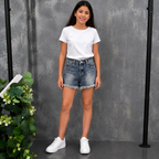 jeans Shorts Bambina 7150 Miss Image