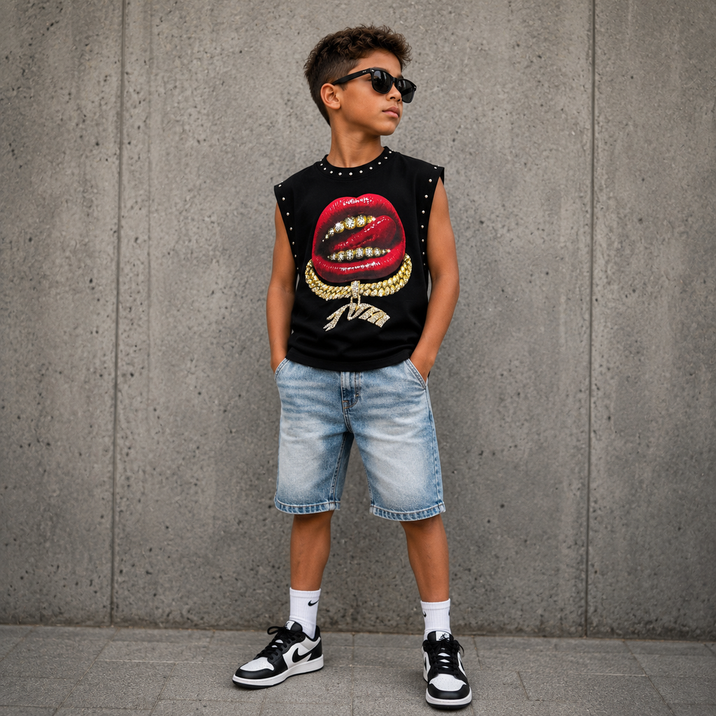 T-shirt Canotta bambino Drop