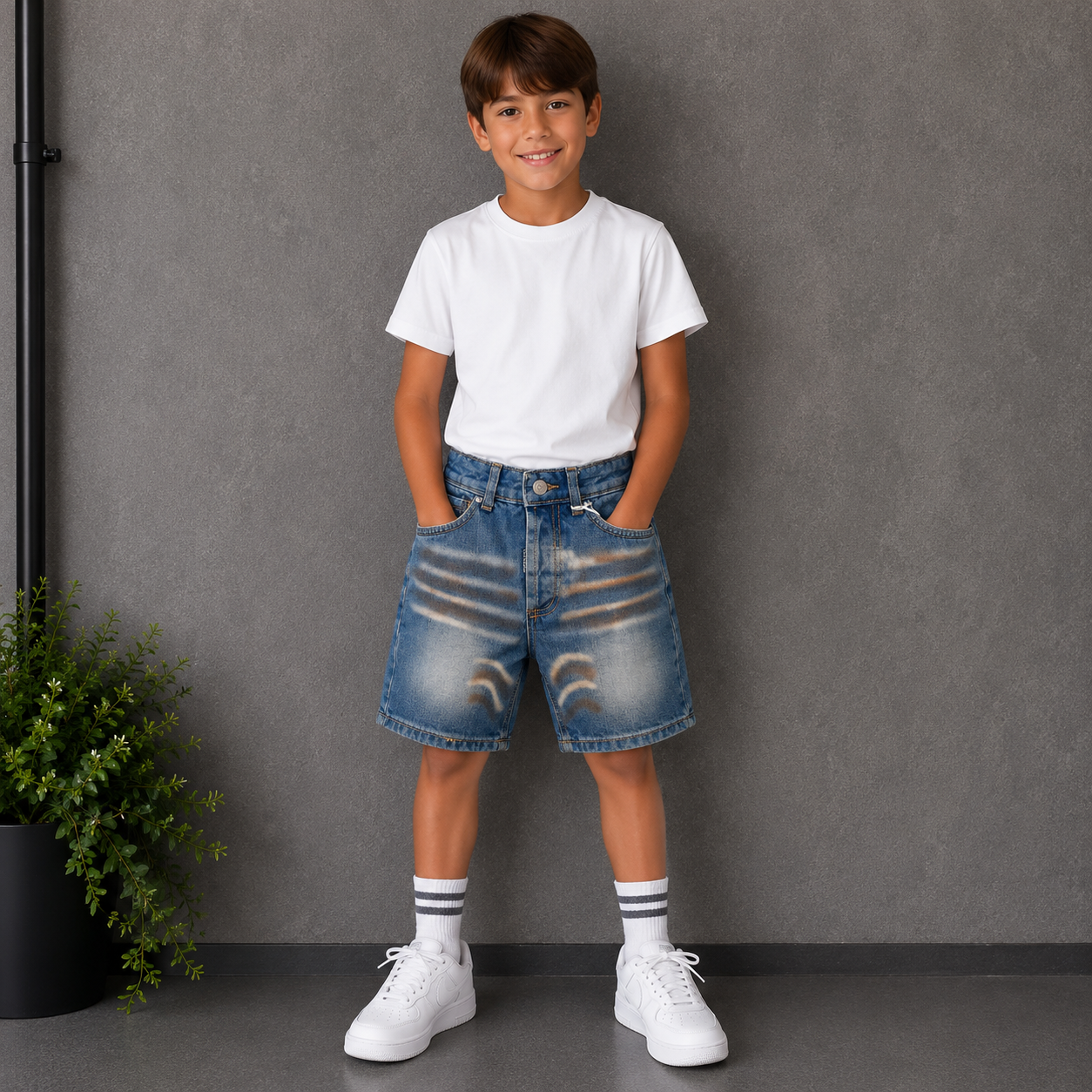 Pantaloncino jeans Bambino 5024 Victory