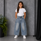 Jeans Bambina By2604 Leox Kids