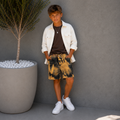 Pantaloncino Denim + T shirt in Omaggio Bambino 5005