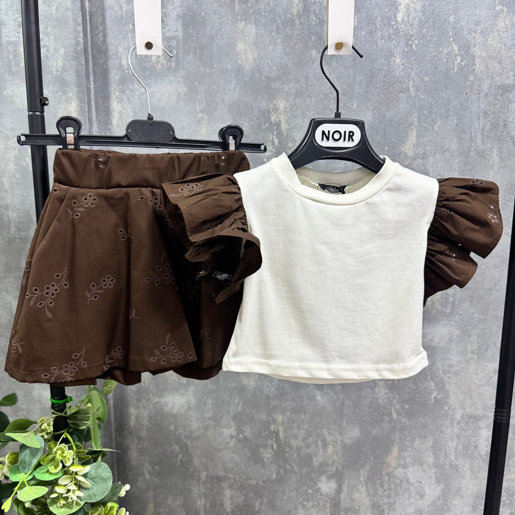 Coordinato bambina 1150 Noir