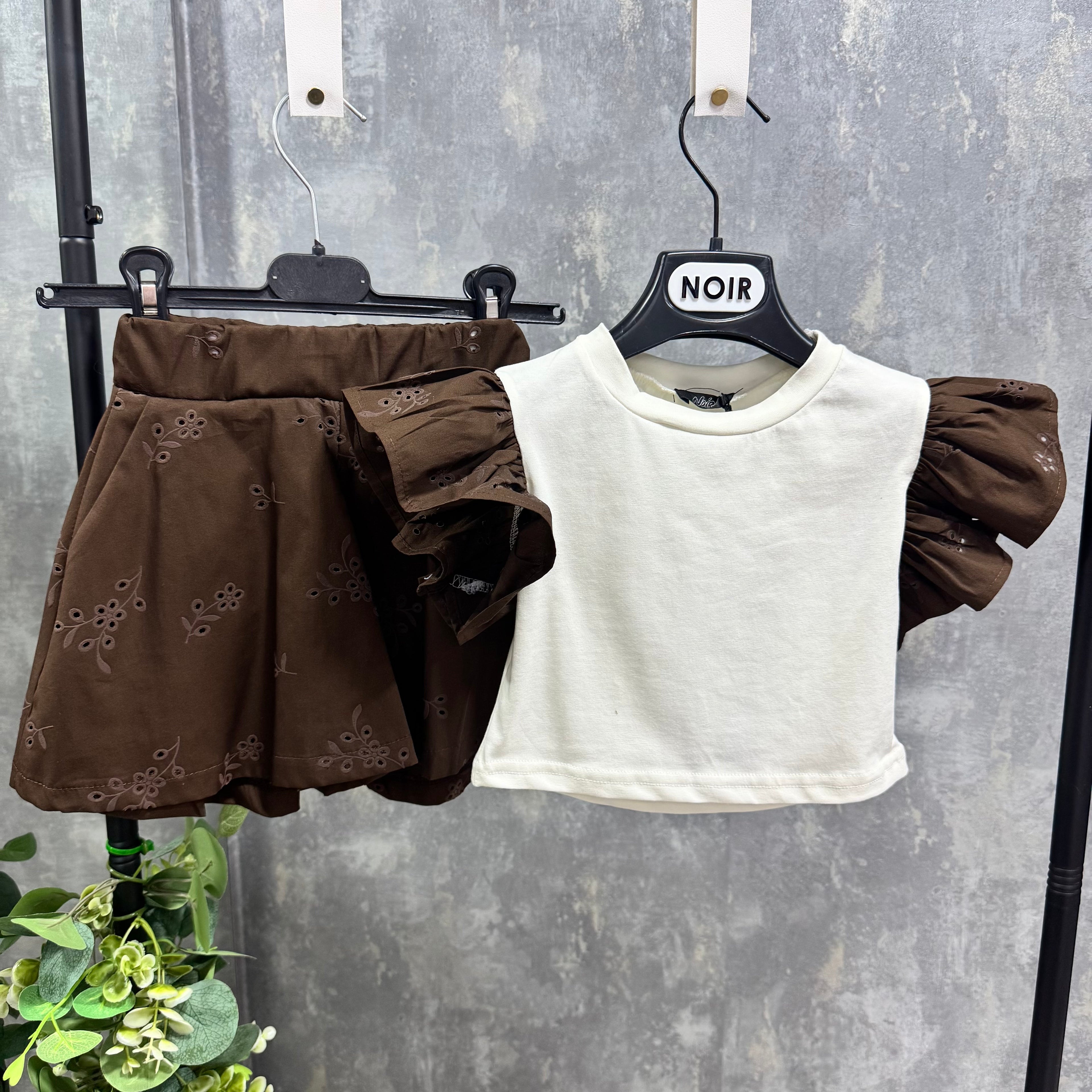Coordinato bambina 1150 Noir