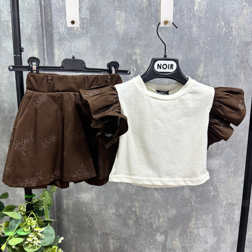 Coordinato bambina 1150 Noir