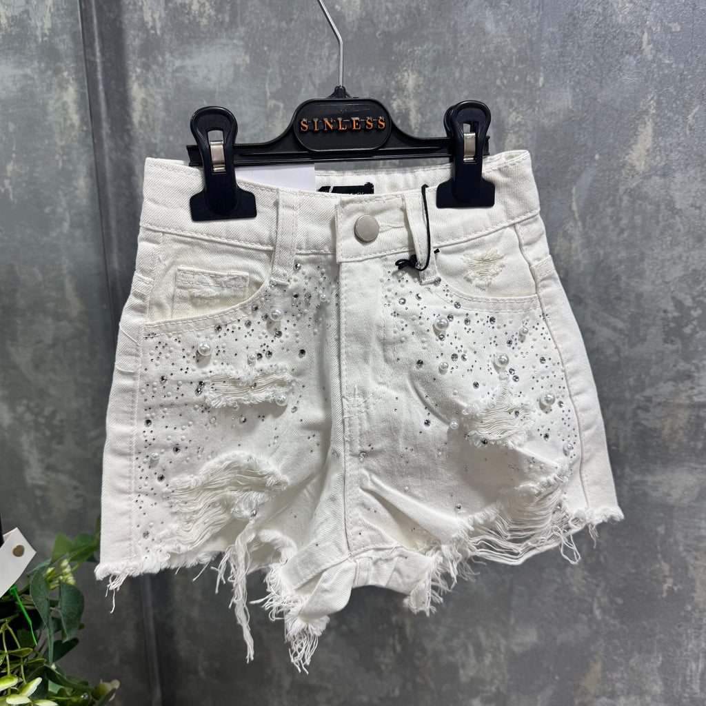 Shorts Jeans Bambina 7145 Miss Image