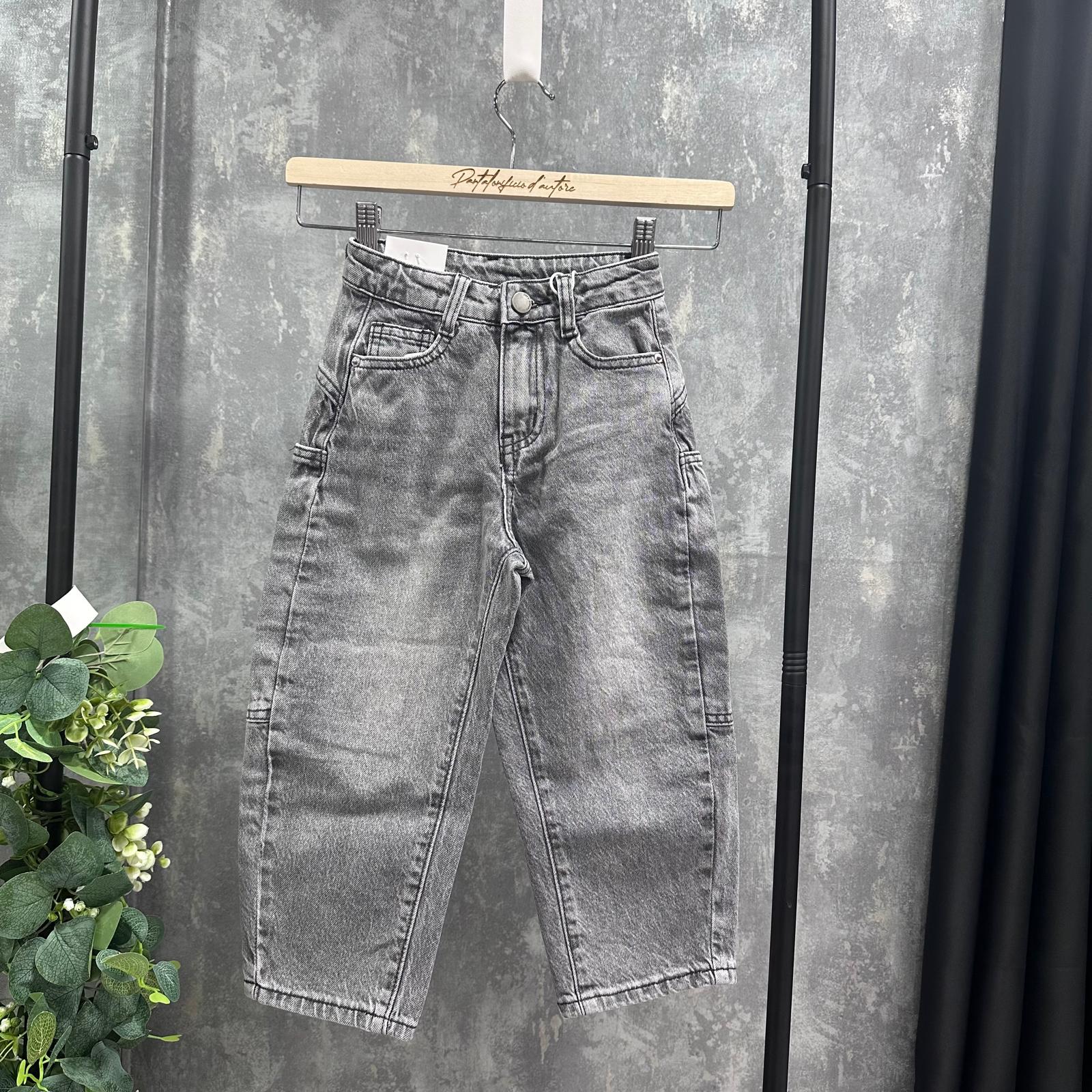 Jeans Bambina 128 Leox Kids