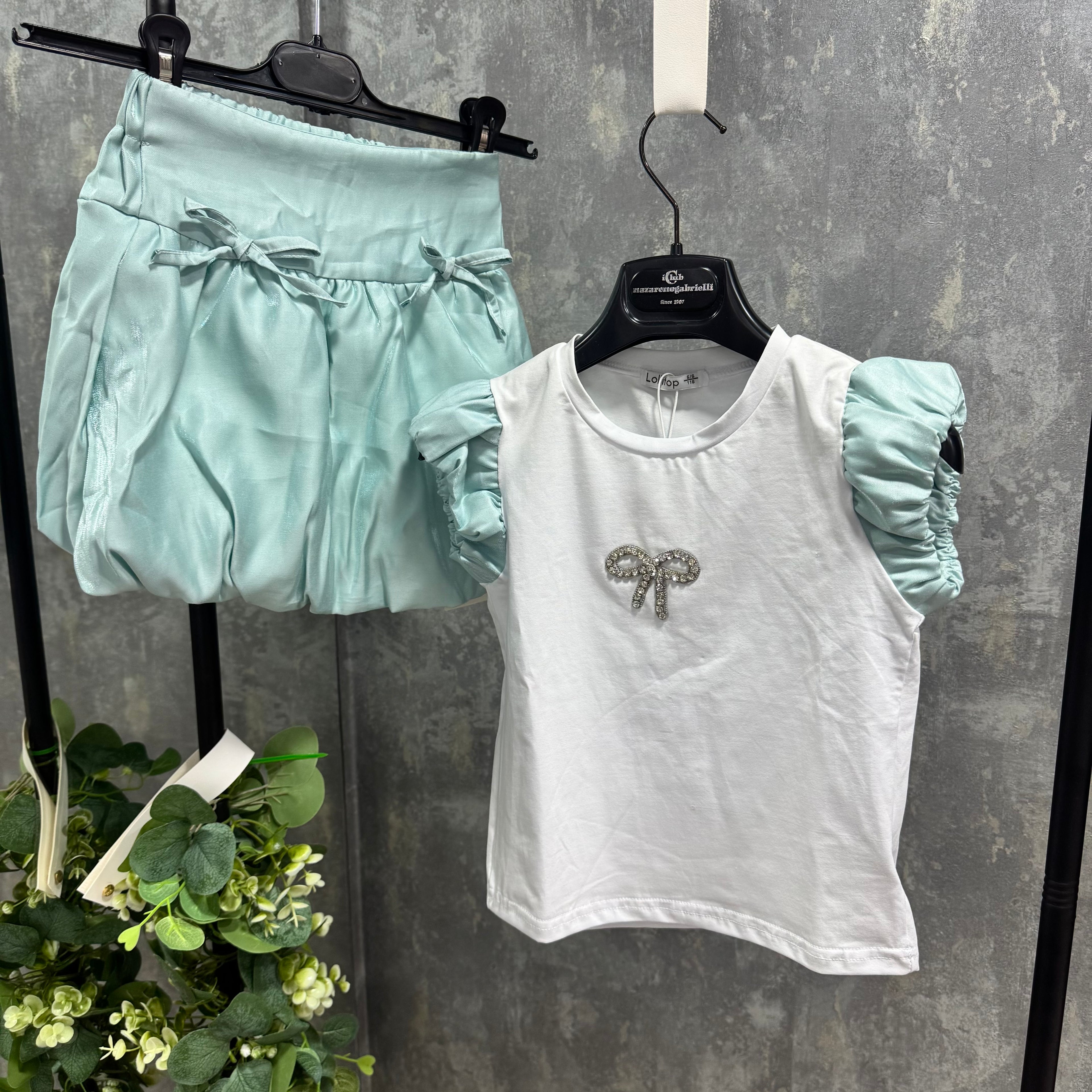 Coordinato Bambina bs0801 Lolli top
