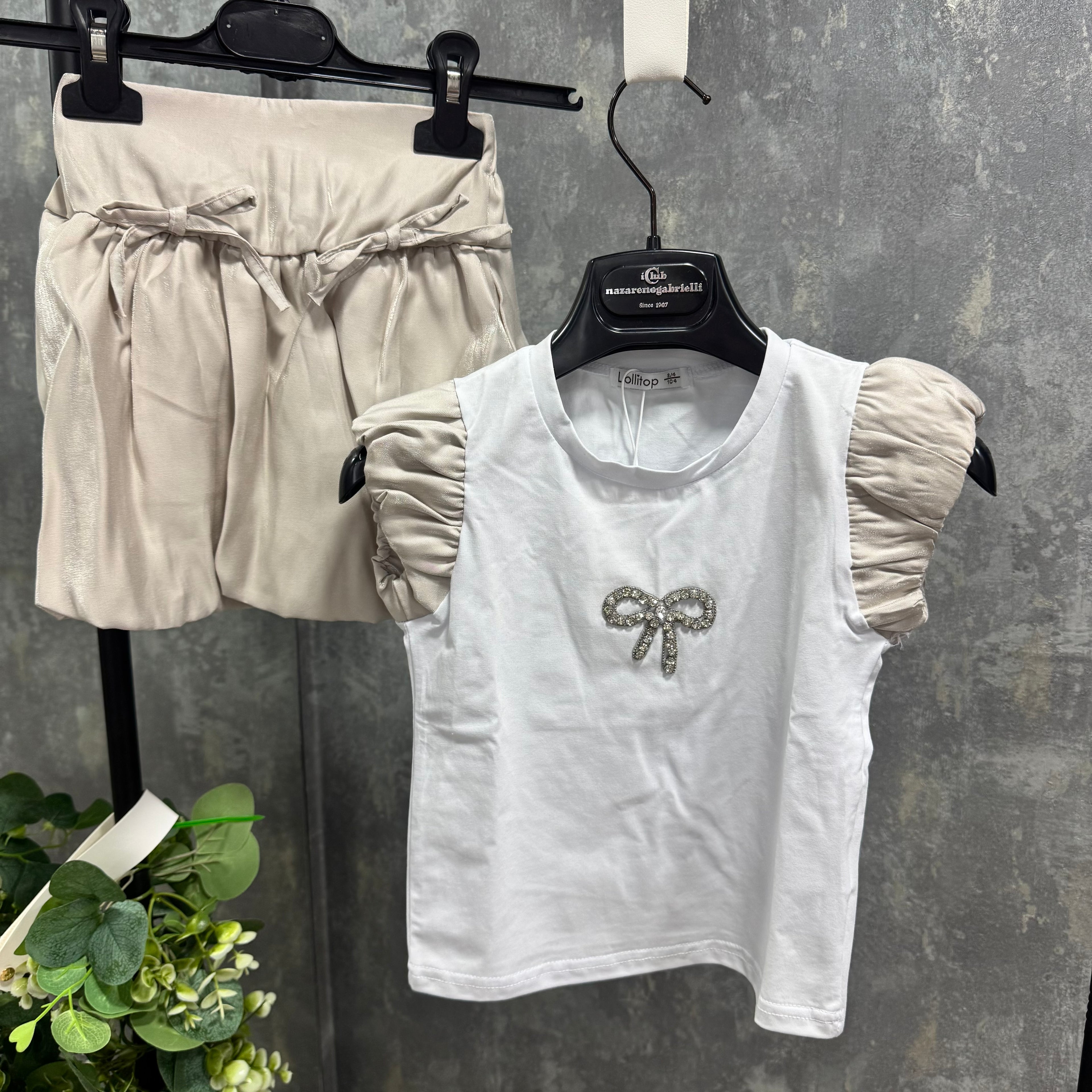 Coordinato Bambina bs0801 Lolli top