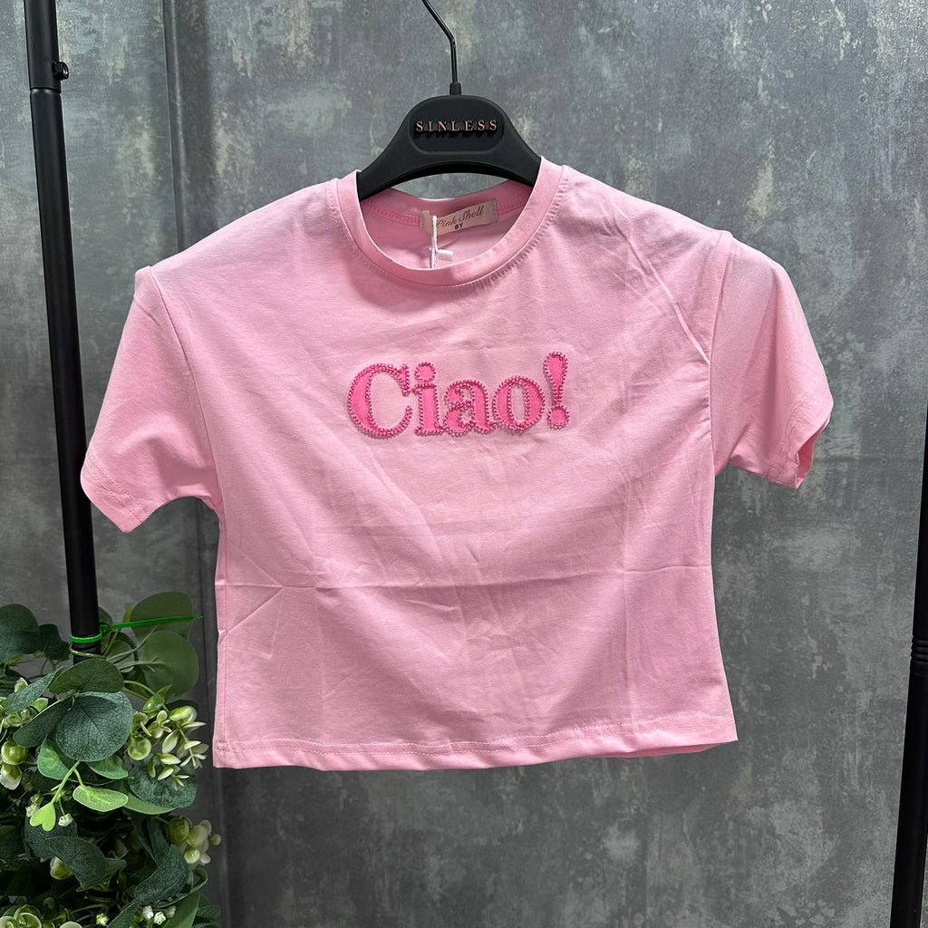 T-shirt Bambina 2740 Pink Shell
